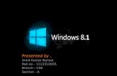 Windows 8.1 seminar presentation