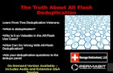 The Truth About All-Flash Array Deduplication