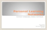 Personal Learning Networks (PLNs) Summer 2011 version 2