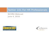 Twitter 101 for HR Professionals