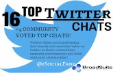 16 Top Twitter Chats (Social Communities)