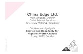 China Edge Conference Summary, July 2013