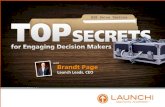 Launch Leads -  B2B Lead Generation, Cold Calling, Prospecting, as Presented at the UTAH business summit - b2b sales tactics