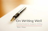 On Writing Well: Menulis Formal dan Akademis yang Lebih Baik