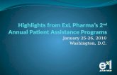 Highlights from ExL Pharma’s 2nd Annual Patient Assistance Programs