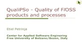 OSS Project Quality & management