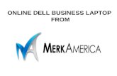 Online dell business laptop from MerkAmerica