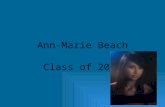 Ann marie beach senior