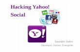 Hackuzela: Hacking Yahoo! Social