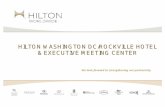Hilton Washington DC/ Rockville Hotel and Executive Meeting Center