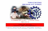 TR Commercial Cooking NC III