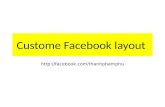 Custome Facebook layout of Thanh Pham