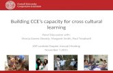 Building cce’s capacity for cross cultural learning