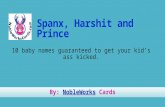 Spanx, Harshit and Prince