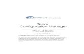 Tenor Config Manager Users Guide