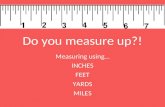 Standard Measurements of Length