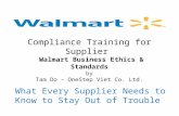 Walmart compliance training   osv