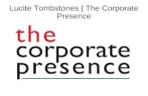 Lucite Tombstones | The Corporate Presence