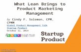 What Lean Brings To Product Marketing Management