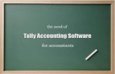 The Need of Tally Accounting software for Accountants