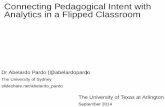 Connecting Pedagogical Intent with Analytics in a Flipped Classroom