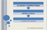 Cloud Computing Open Stack Compute Node