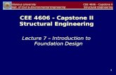 Lecture 7 - Foundation Design
