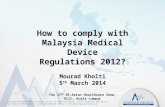 Malaysia Medical Devices Regulations