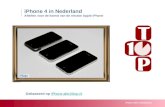 iPhone 4G in Nederland