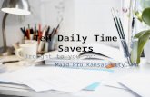 Maid pro slide share time saving habits