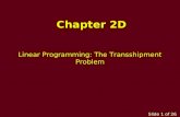 Introduction to LP - Transshipment Problem