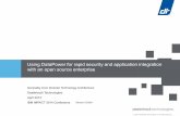 Using IBM DataPower for rapid security and application integration with an open source enterprise