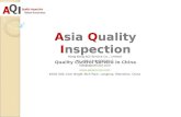 AQI CHINA INSPECTION SERVICE-CHINA QUALITY CONTROL SPECIALISTS