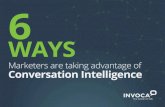 6 Ways Marketers Are Taking Advantage of Conversation Intelligence
