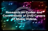 Research on dvd covers of music videos