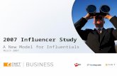 Cnet Networks Business Influencer Research