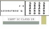 Ewrt 1 c class 19