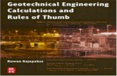 Geotechnical Engg. Calculations-thumb rule