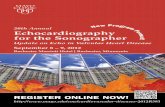 Echocardiography for the Sonographer: Update on Echo in Valvular Heart Disease