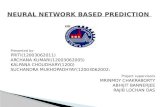 NEURAL NETWORK BASED PREDICTION