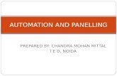 Automation and panelling PPT