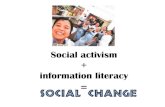 Social activism and information literacy