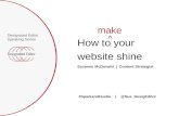 How to make your website SHINE