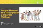 Global Corporate platform for People Reward & Recognition