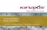 Kinaxis   continuous sop - breaking the mold
