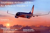 Southwest Airline case study