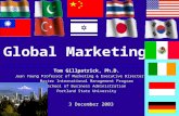 Tom Gillpatrick, Ph.D. Juan Young Professor of Marketing ...