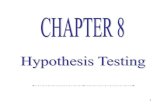 Statistics lecture 9 (chapter 8)