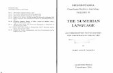 Thomsen: The Sumerian Language