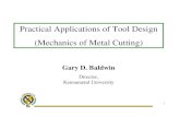 1.2 Mechanics of Metal Cutting